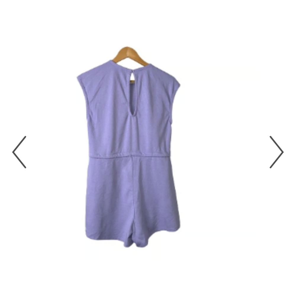 Divided by H & M Lilac Jersey Knit Romper XS